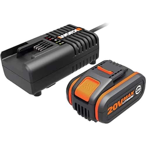 Worx 4.0Ah Powershare battery & 2A Charger
